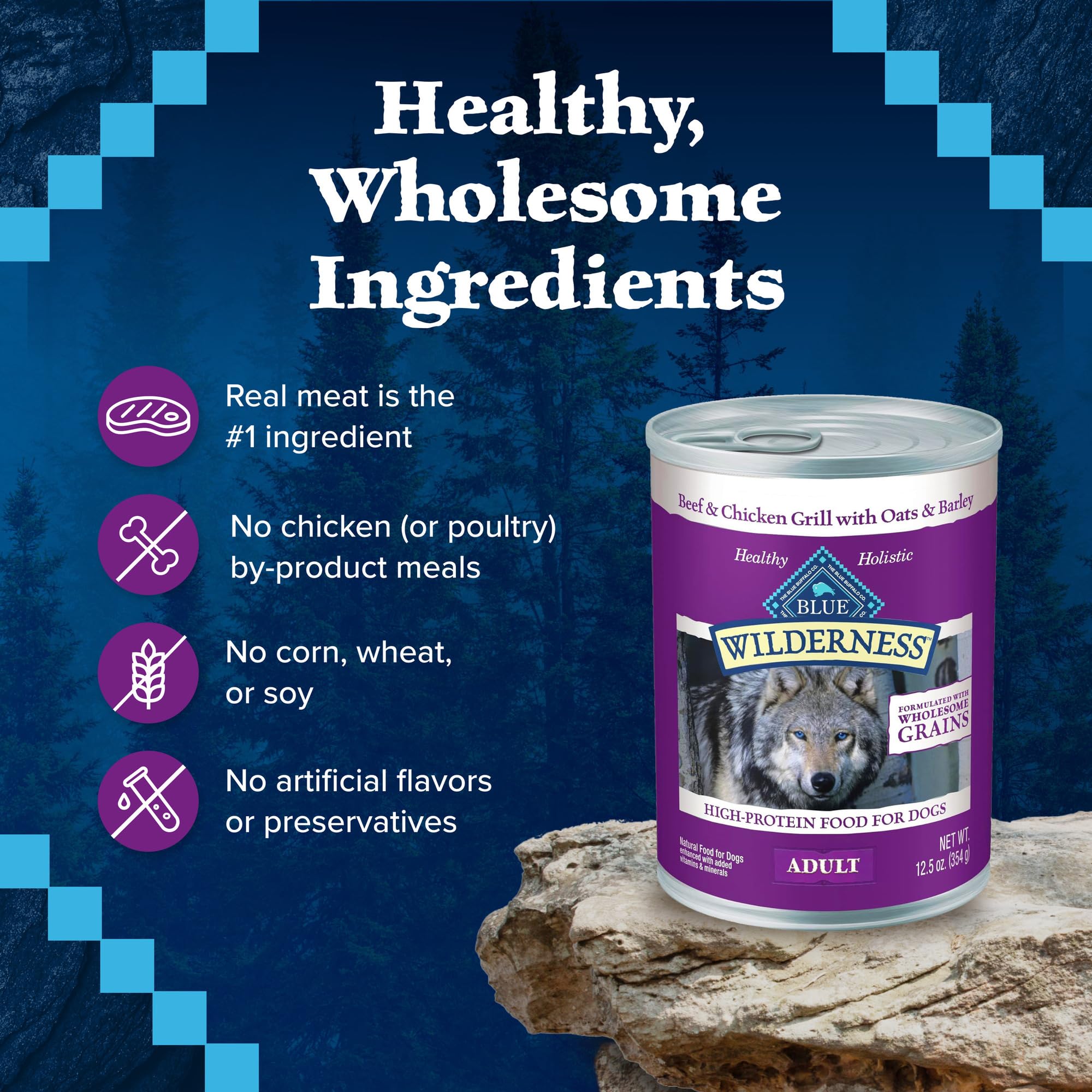 Blue Buffalo Wilderness as-meal-or-treat; versatile option between meals.