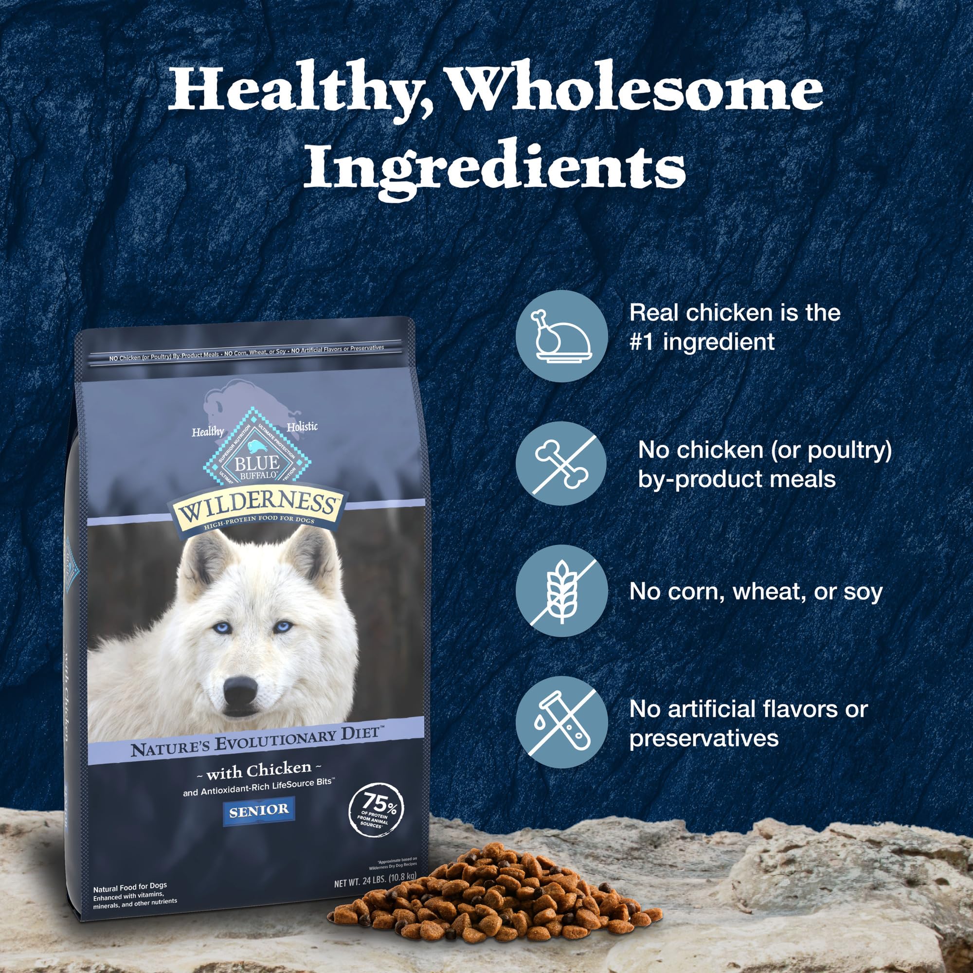 28-lb bag design shown for convenient storage and ongoing feeding success.