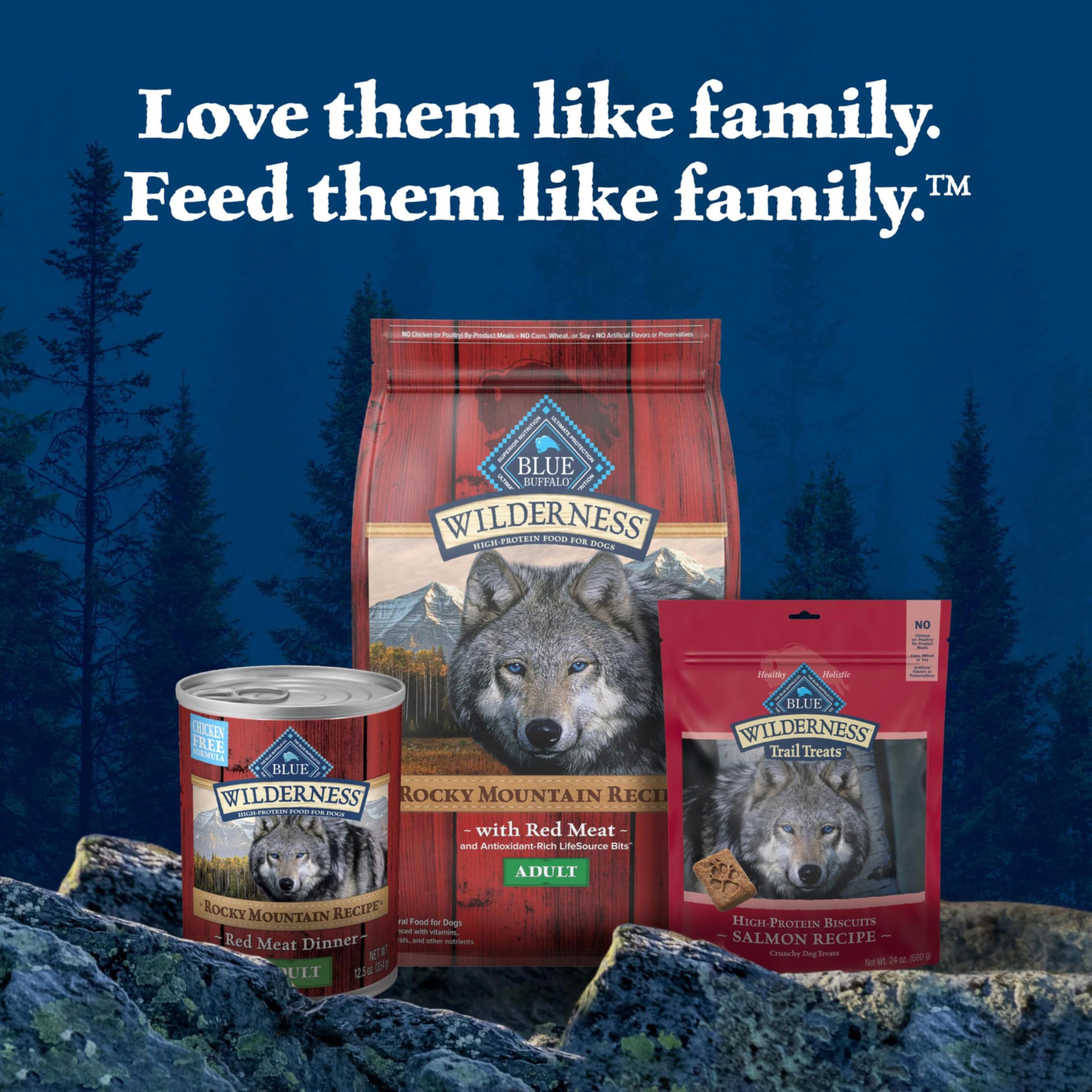 Blue Buffalo Wilderness paté texture close-up hints appealing mouthfeel