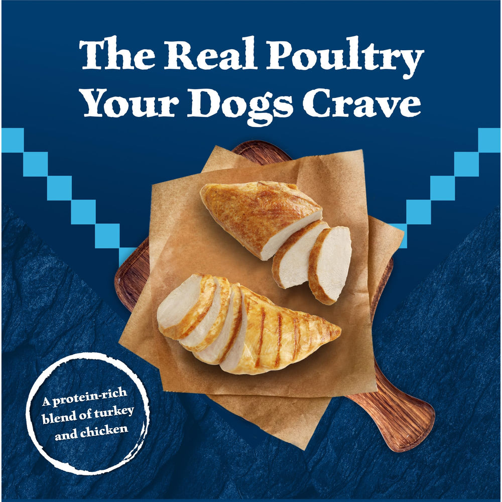 Blue Buffalo Wilderness grain-free recipe supports active puppies and digestion