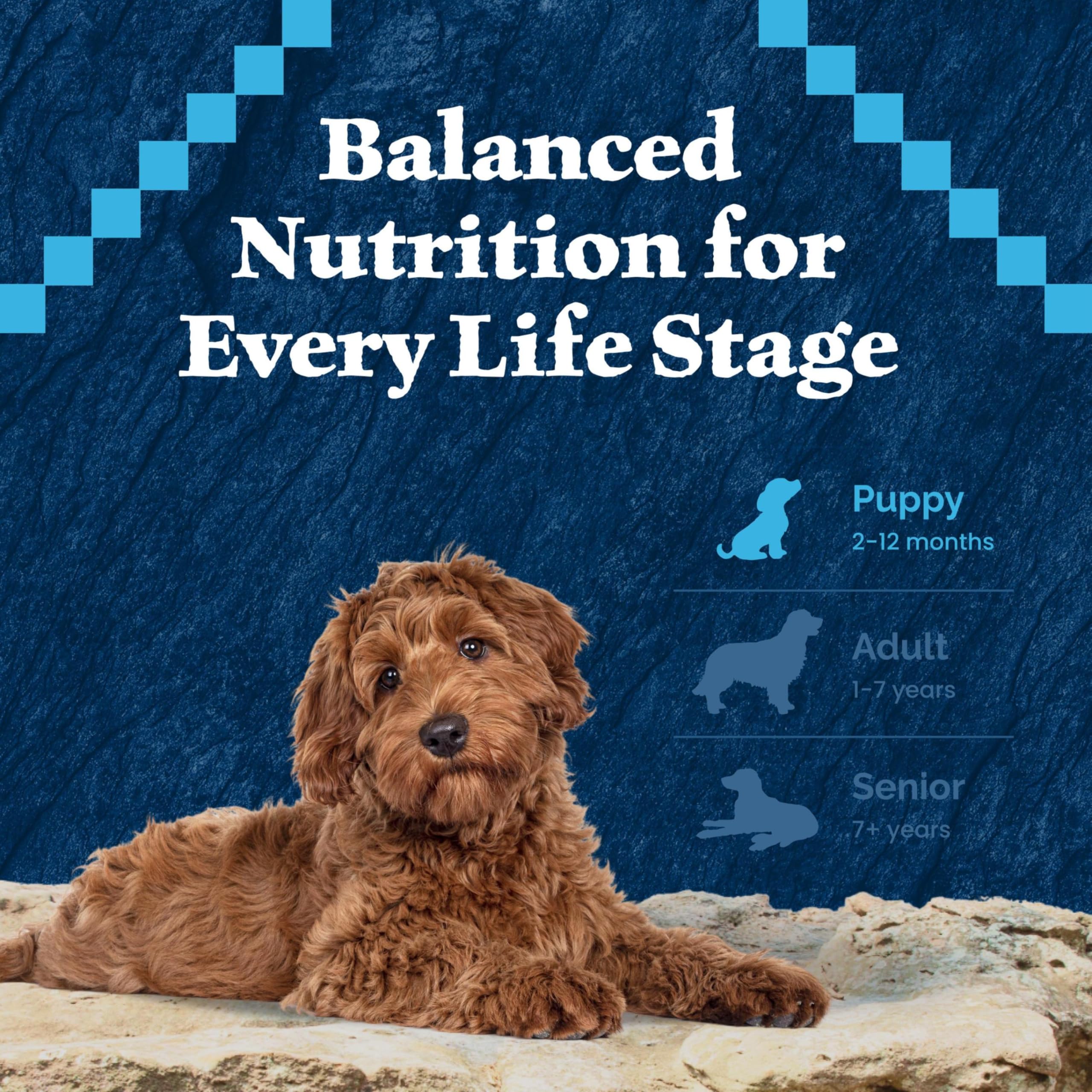 Blue Buffalo Wilderness Puppy Packaging-Enhanced image reflects ingredient highlights