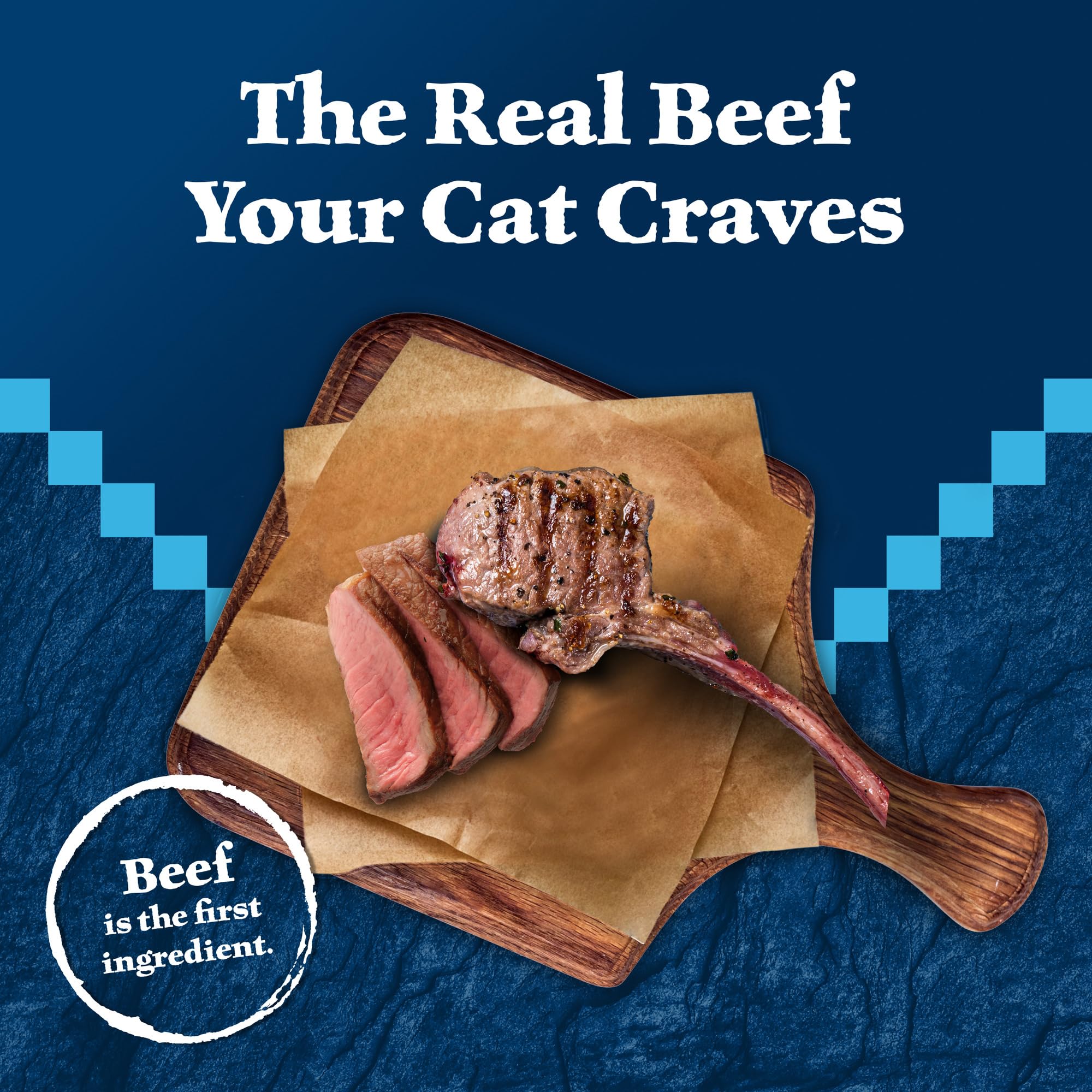 Visual of red-meat ingredients in a bowl for Blue Buffalo Wilderness