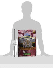 Blue Buffalo Wilderness Rocky Mountain grain-free recipe label shows no corn, wheat, or soy
