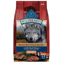 Blue Buffalo Wilderness Rocky Mountain large-breed beef-first formula supports muscle health