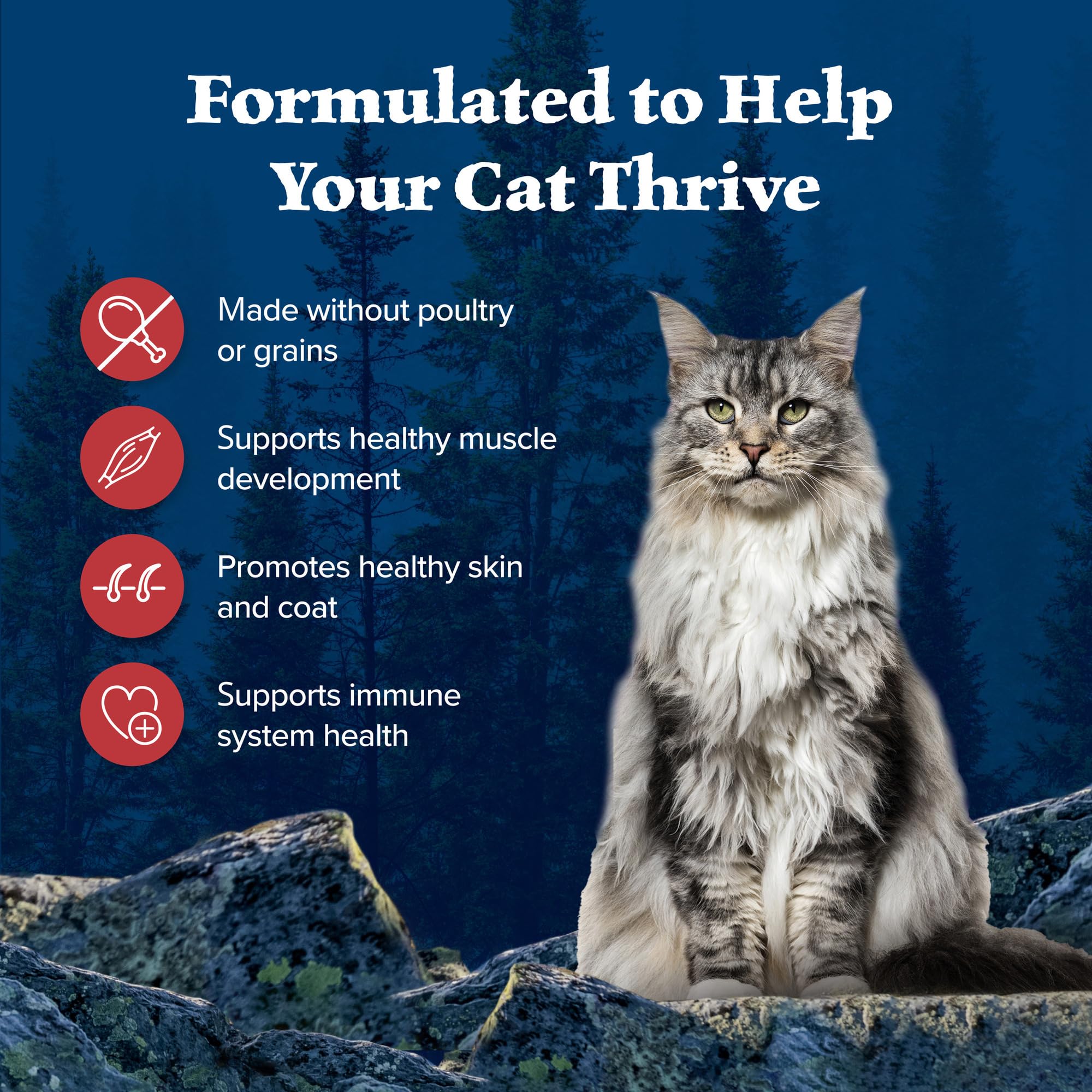 Blue Buffalo Wilderness Rocky Mountain no chicken by-product meals demonstrates clean sourcing