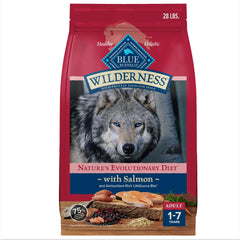 Blue Buffalo Wilderness Salmon First ingredient signals protein-rich nutrition
