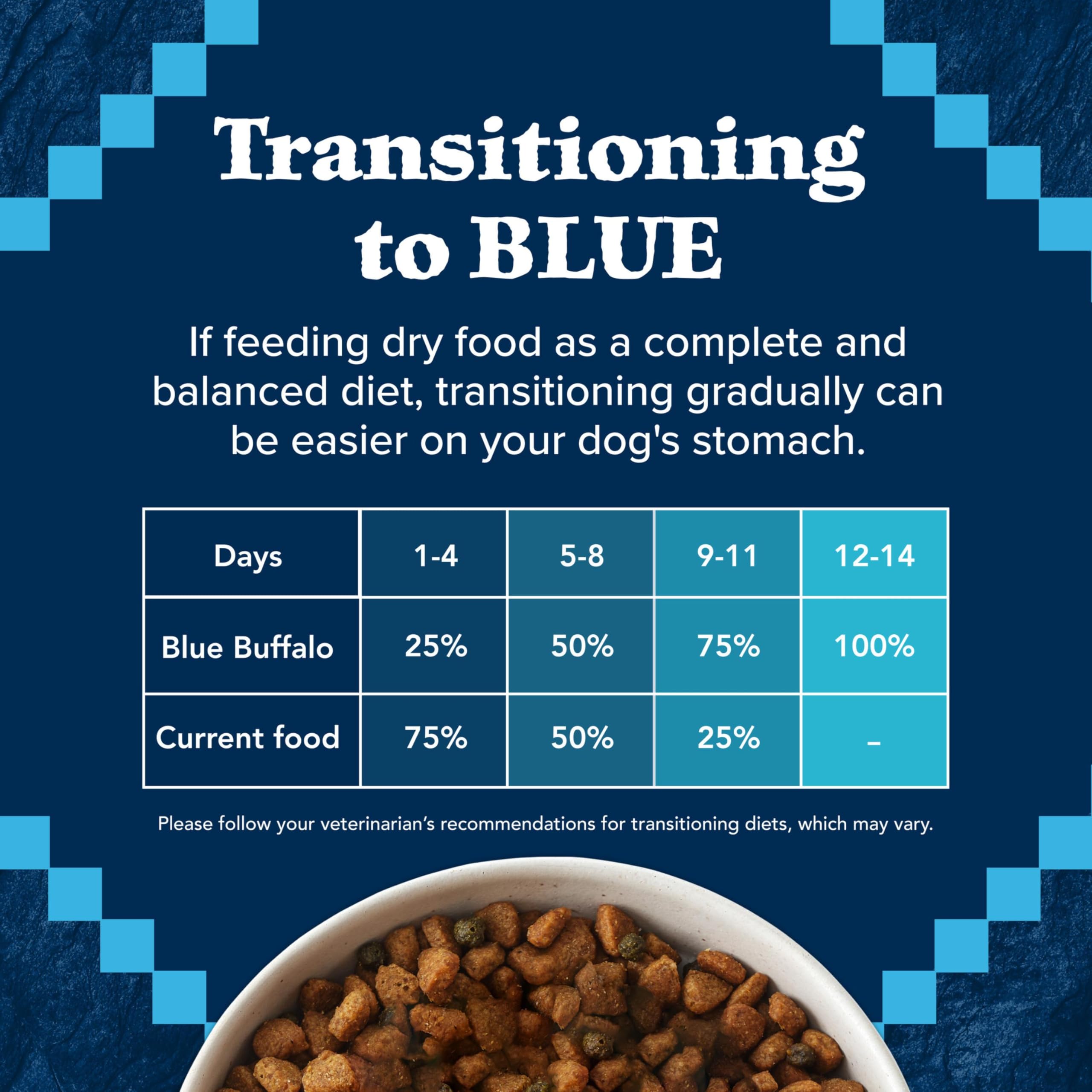 Blue Buffalo Wilderness salmon kibble close-up reveals texture and palatability