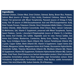 Blue Buffalo Wilderness Senior Chicken bag front highlights key benefits