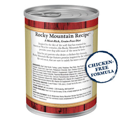 Blue Buffalo Wilderness senior wet food served in a bowl promotes balanced meals for aging dogs.