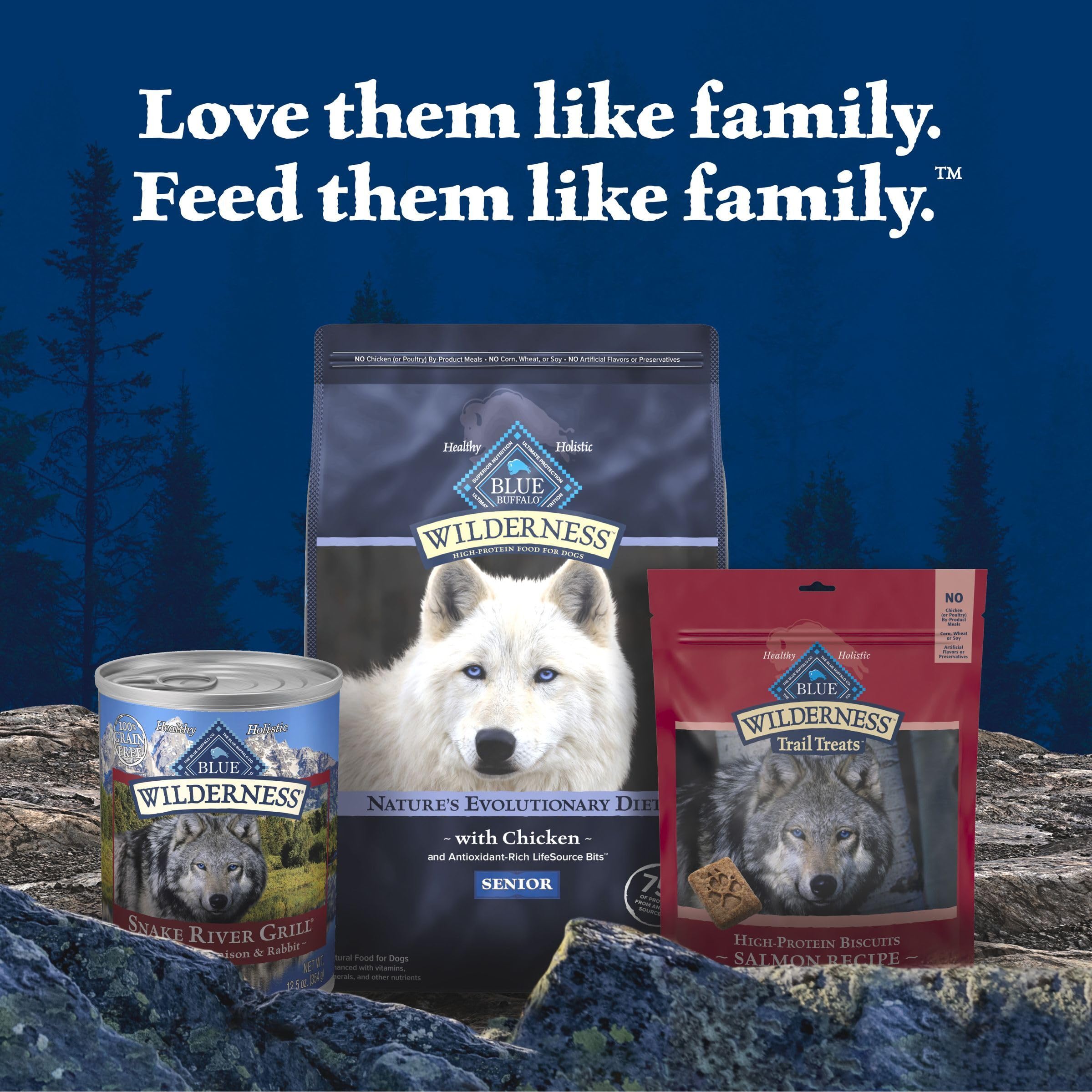 Blue Buffalo Wilderness ready-to-serve bowl ready for mealtime.