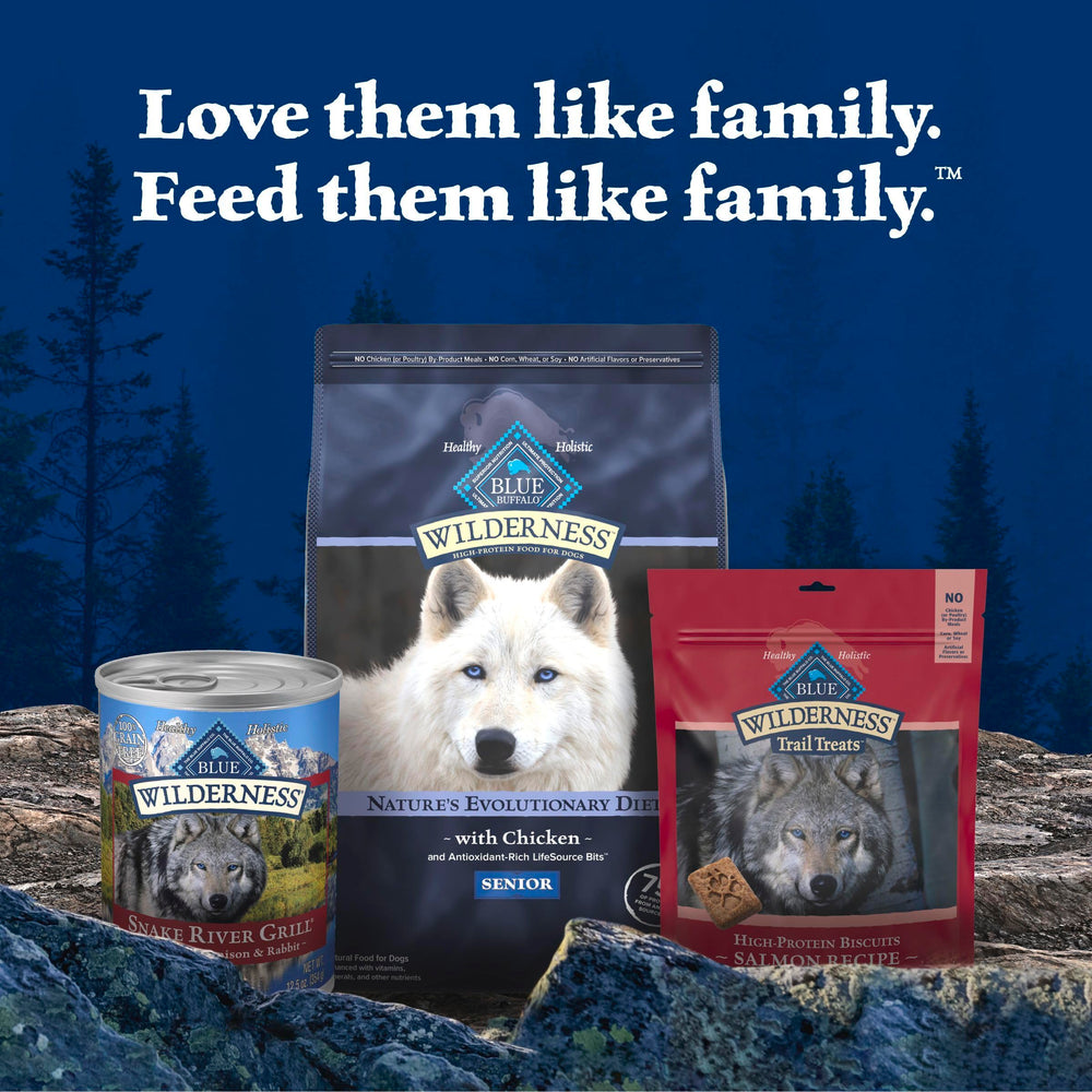 Blue Buffalo Wilderness ready-to-serve bowl ready for mealtime.