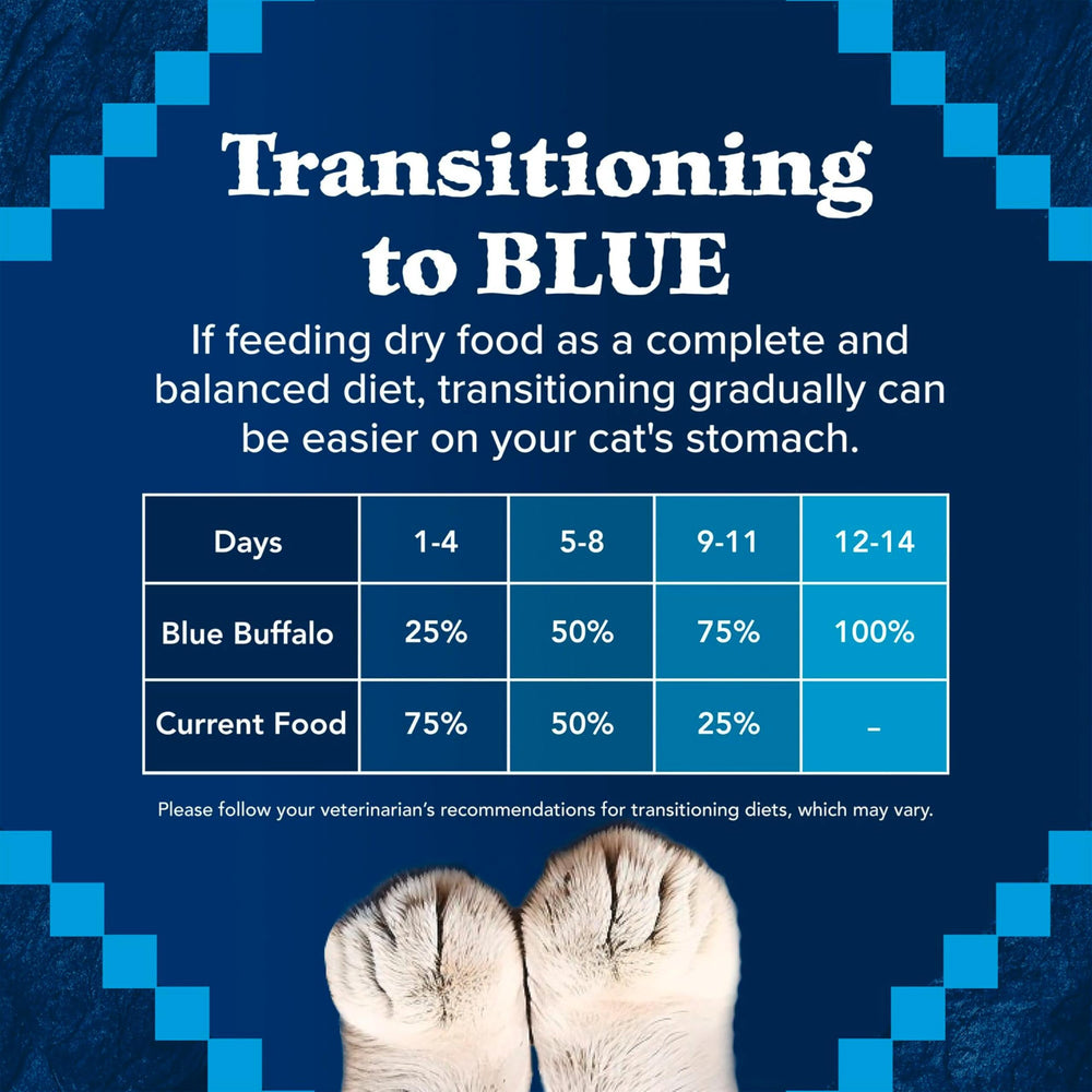 Blue Buffalo Wilderness serving bowl with kibble for daily feeding