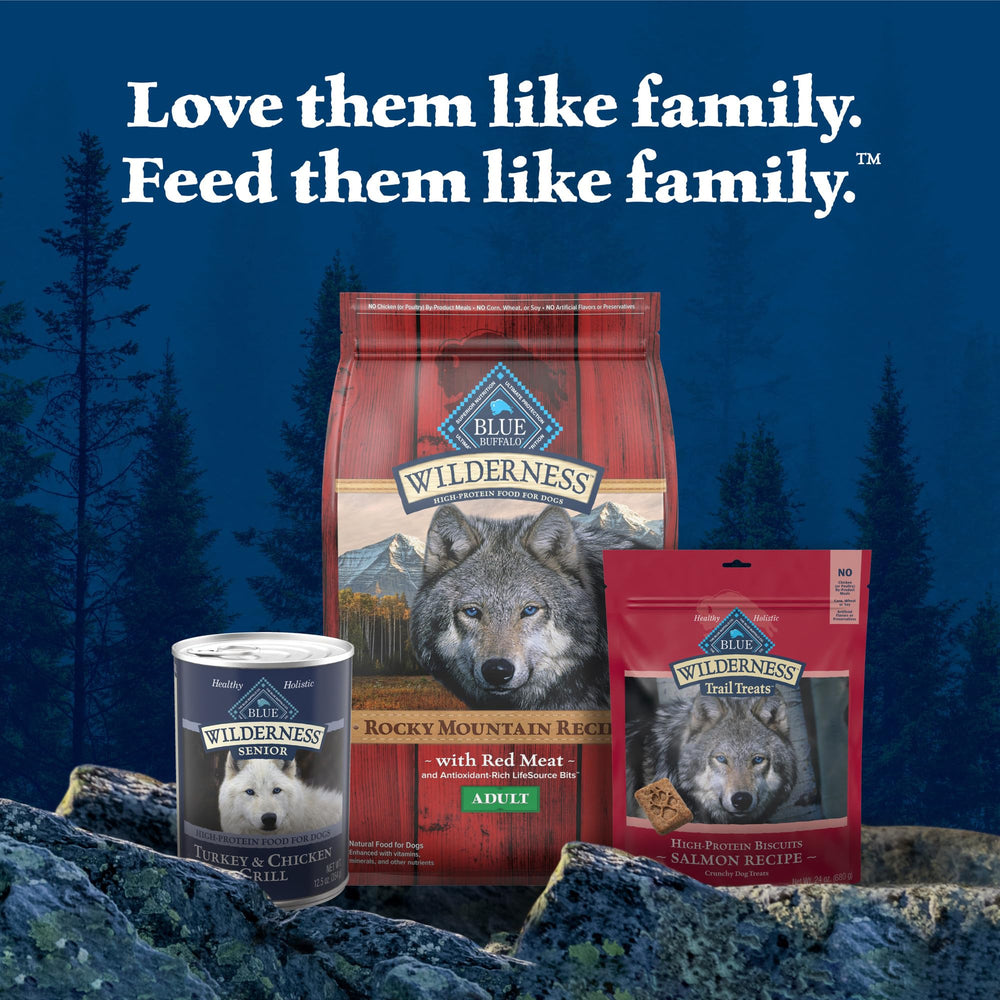 Blue Buffalo Wilderness skin and coat health focus for dogs