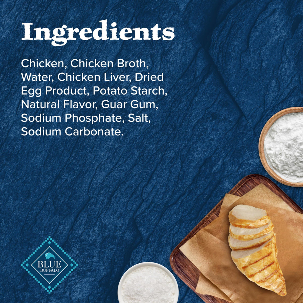 Blue Buffalo Wilderness Trail Toppers Wild Cuts Chicken Bites with vegetables for enhanced flavor