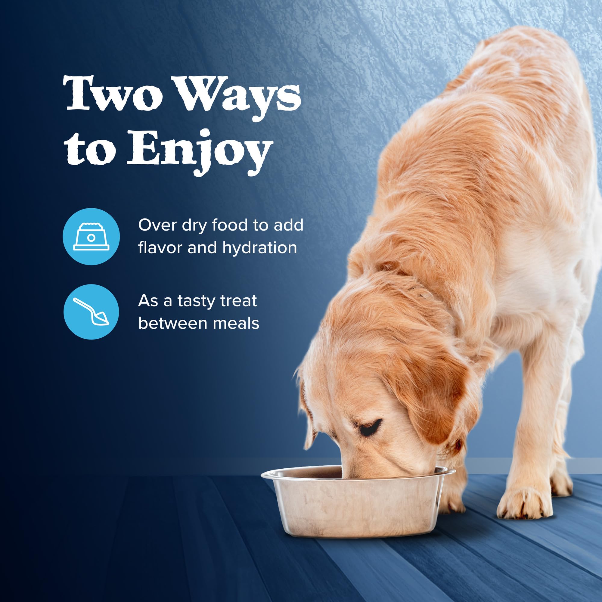 Blue Buffalo Wilderness Trail Toppers protein-texture-closeup shows meal enhancement