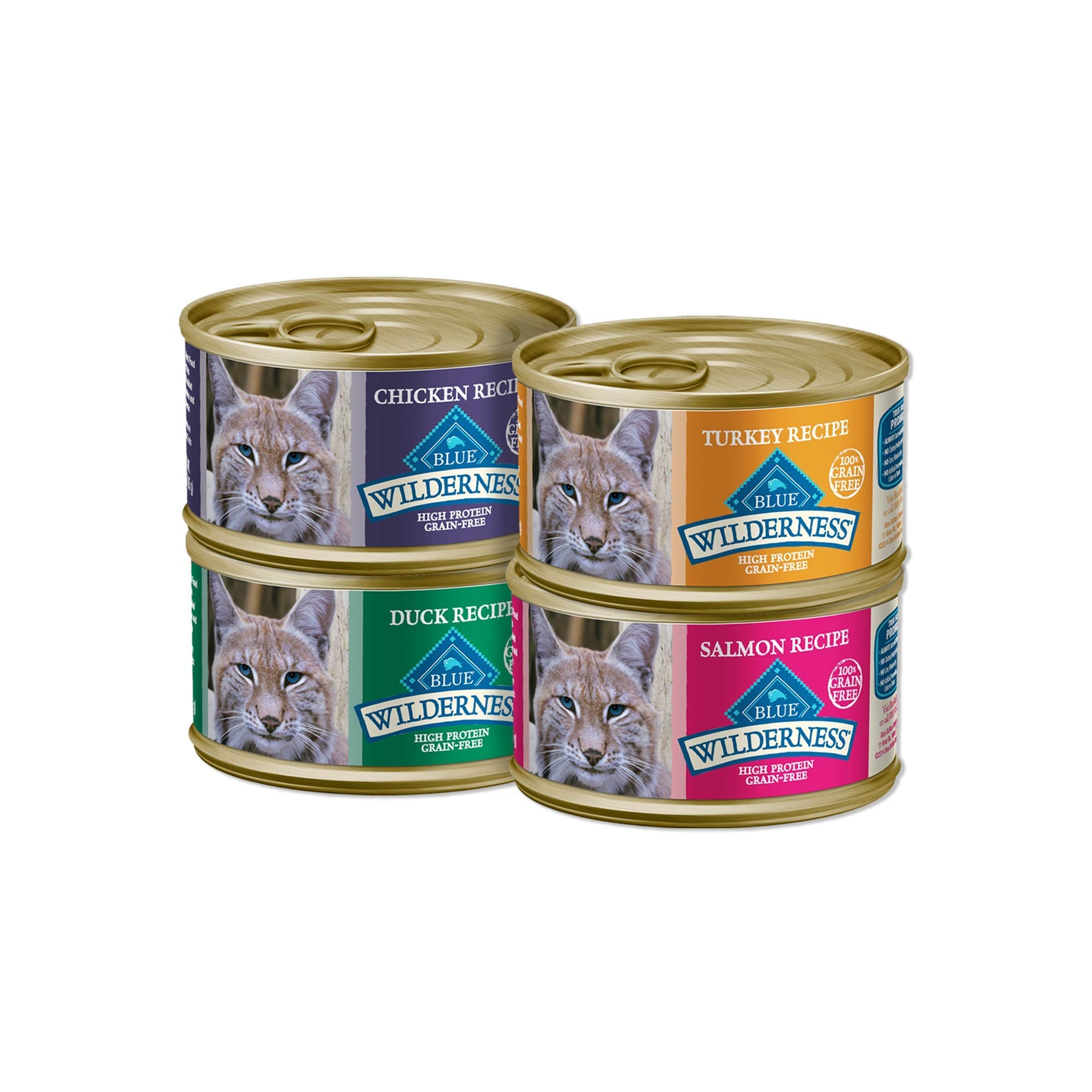 Blue Buffalo Wilderness variety pack 24-count can help choose flavors.