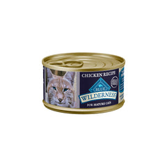 Blue Buffalo Wilderness pâté with real chicken first ingredient for active adult cats