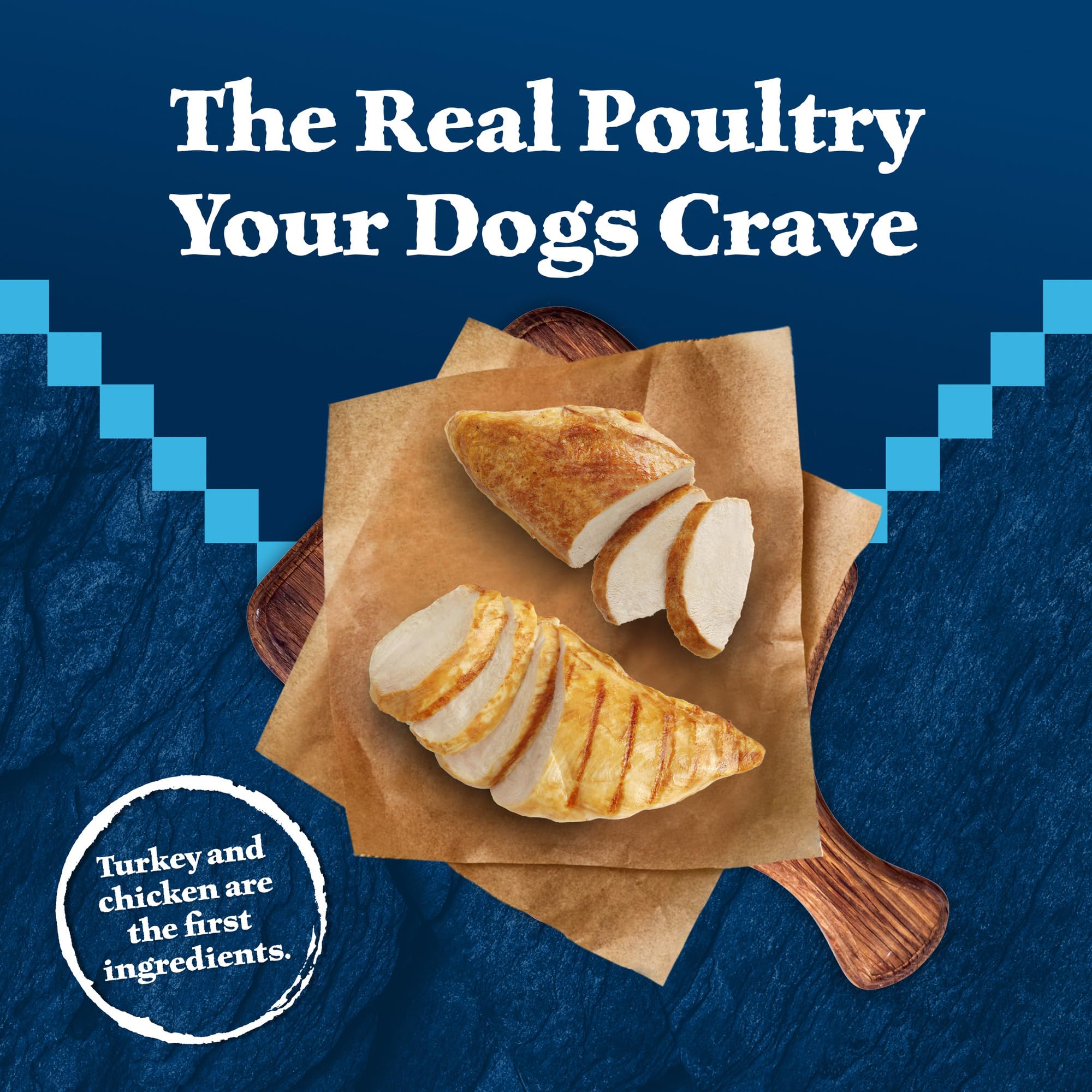 Blue Buffalo Wilderness wet food demonstrates three feeding options for flexibility.