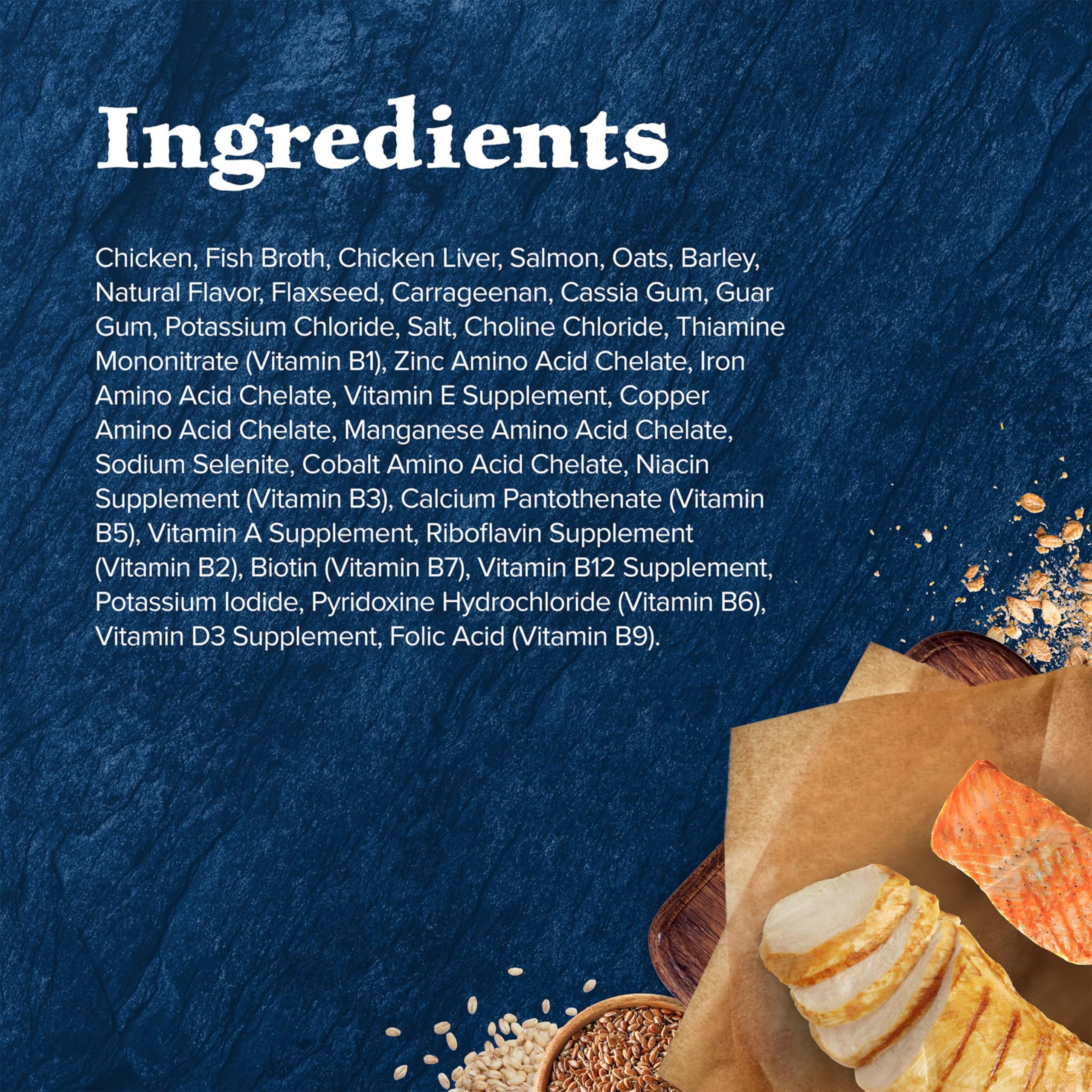 Wholesome grains close-up in Blue Buffalo Wilderness formula.