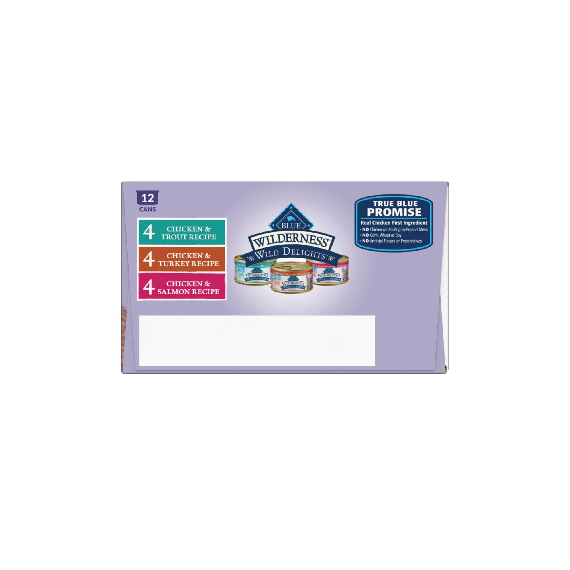 Blue Buffalo Wilderness meaty morsels closeup, grain-free natural ingredients.