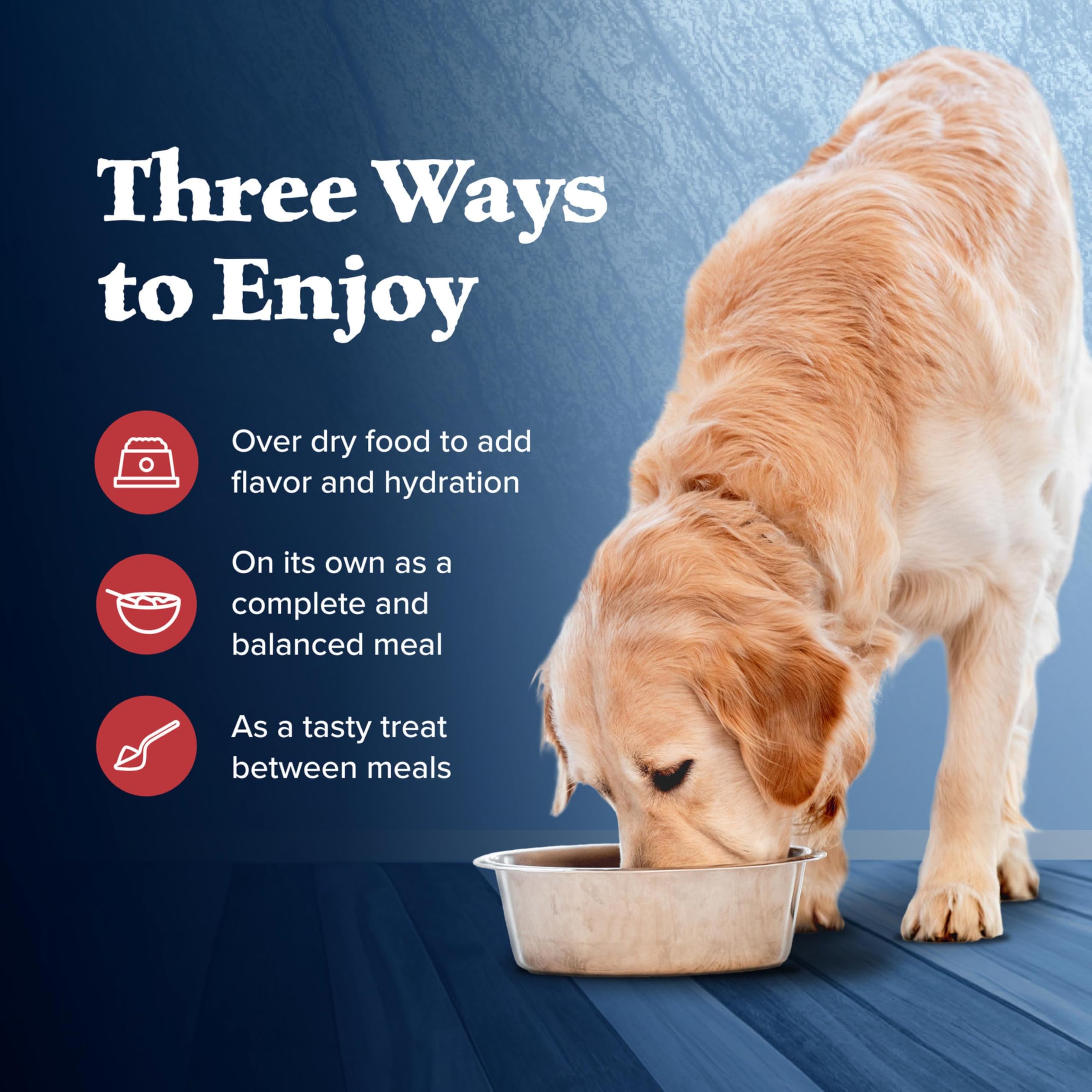 Tip to mix with dry kibble for balanced meals