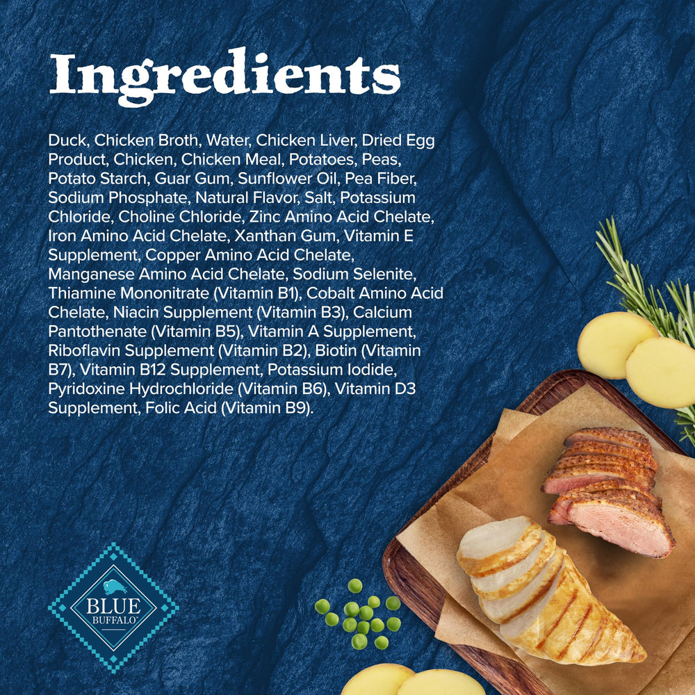 Packaging label of Blue Buffalo Wilderness Wolf Creek Stew