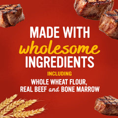 Blue Dog Bakery MarrowBakes oven-baked outer layer offers satisfying texture for dogs.