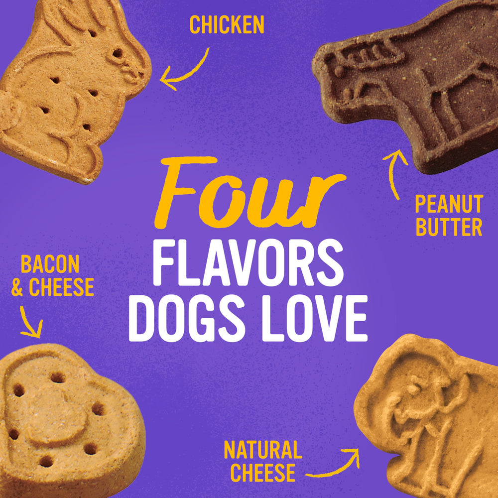 Blue Dog Bakery More Crunch no artificial ingredients treats with natural ingredients.