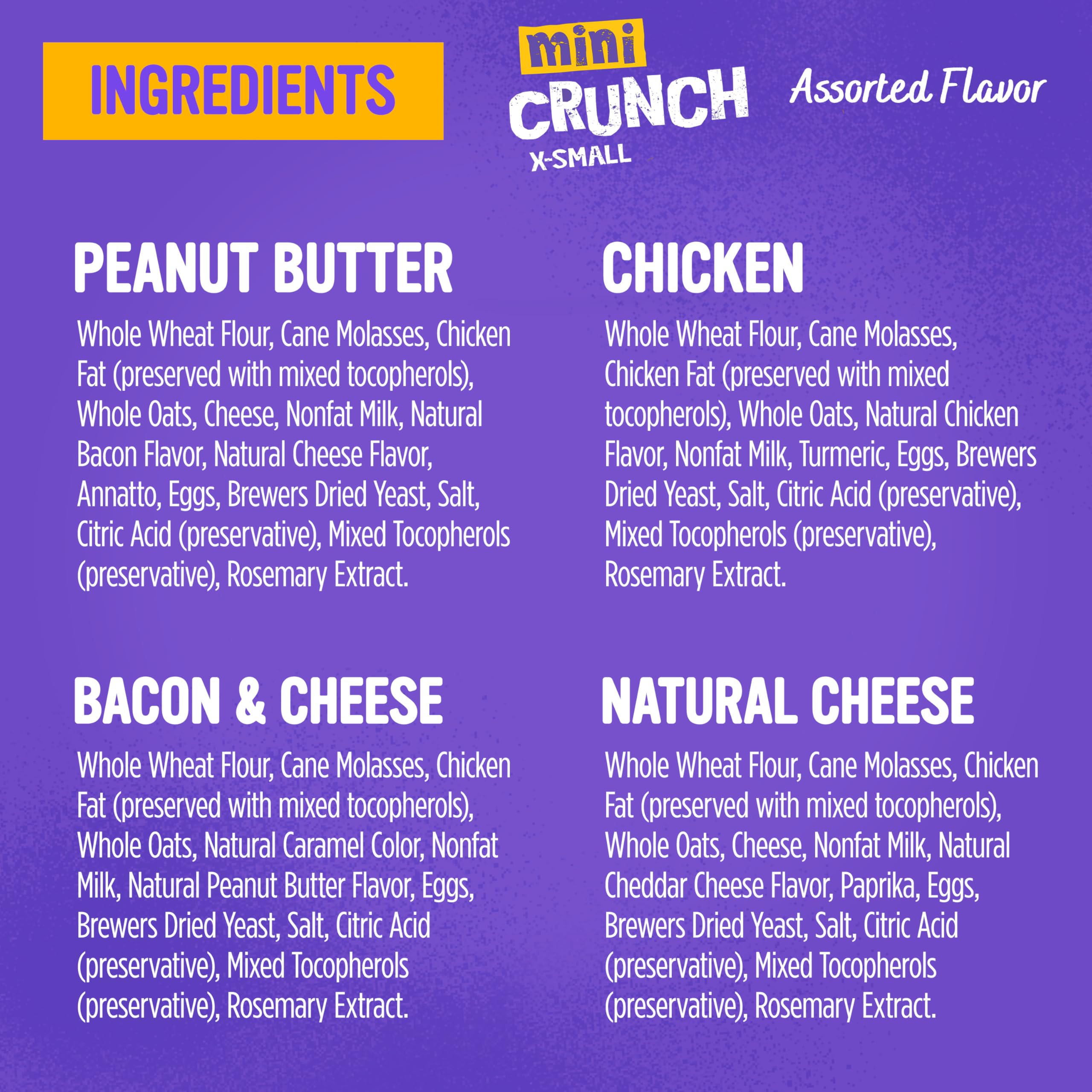 Blue Dog Bakery Oven-baked crunch—extra crisp texture.