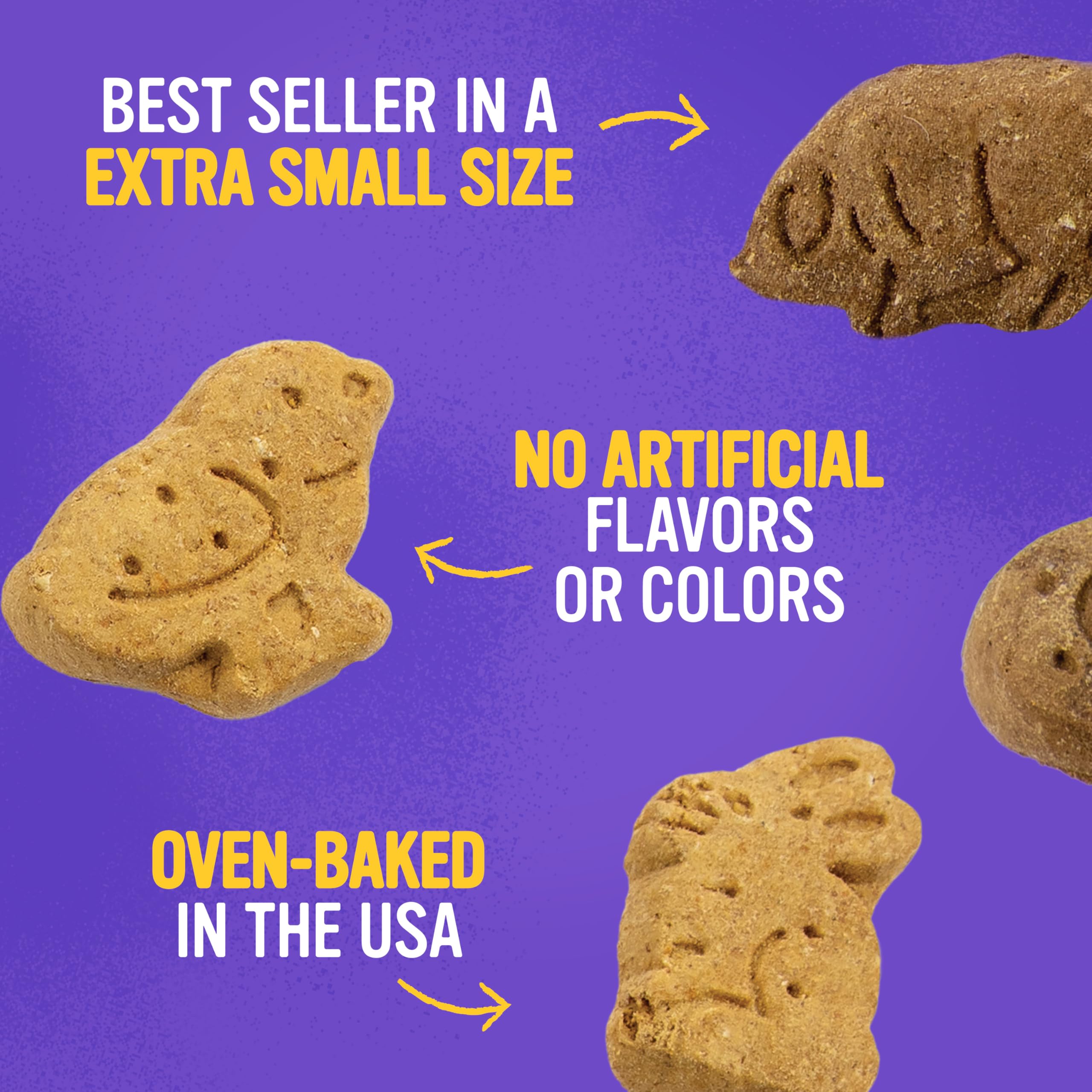 Blue Dog Bakery Peanut Butter Molasses treat—classic daily snack for dogs.