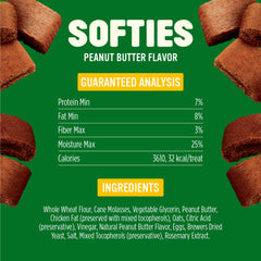 Blue Dog Bakery Softies packaging six-pack, convenient for travels and sharing.