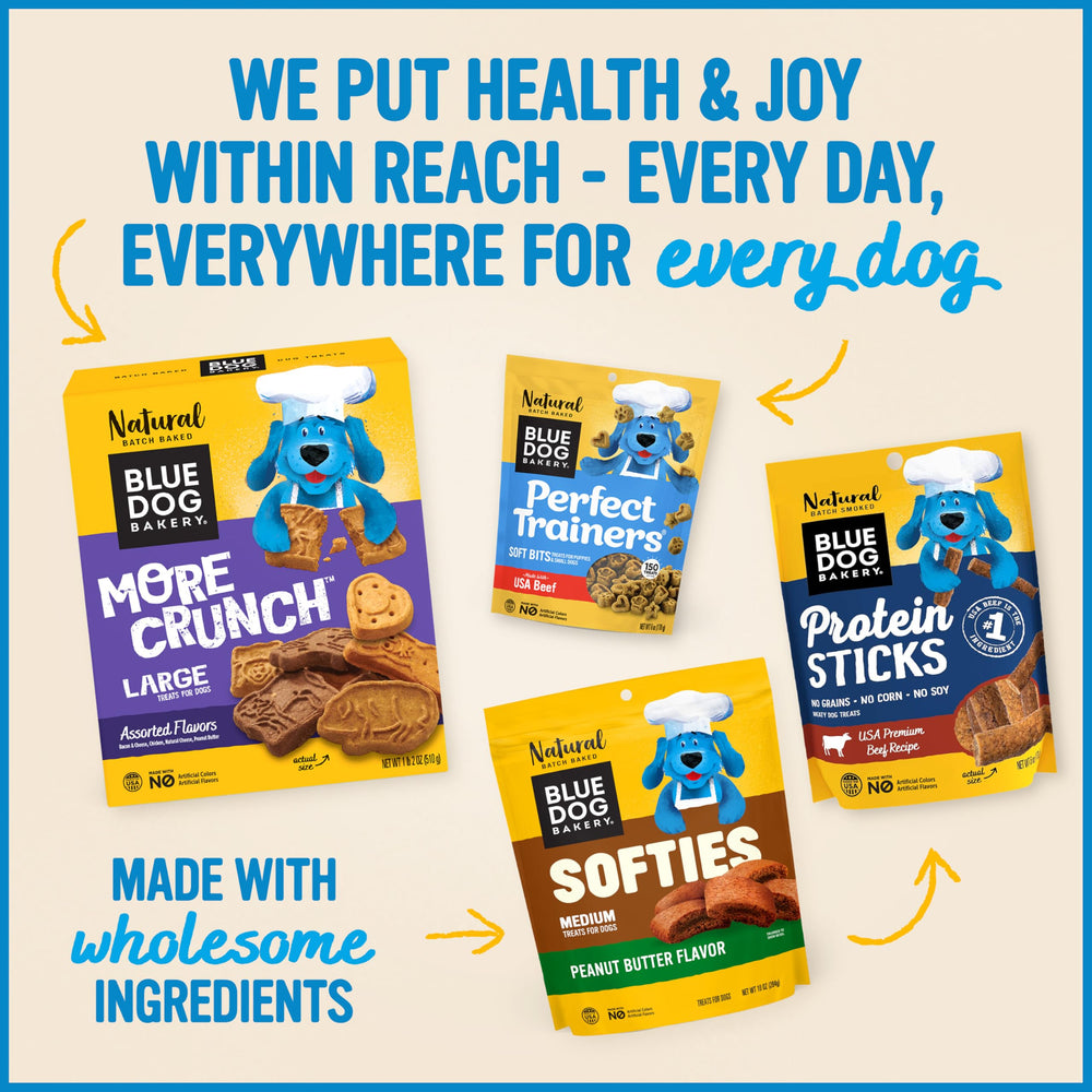 Blue Dog Bakery USA-made ingredients highlight premium, human-grade ingredients