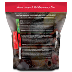 Blue Ridge Koi Food large floating pellets ease feeding in ponds.