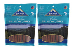 Blue Ridge Naturals Alaskan Salmon Jerky 2-pack, real salmon for tasty rewards.
