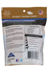 Blue Ridge Naturals Sweet Tater Fries close-up highlighting single-ingredient sweet potato.