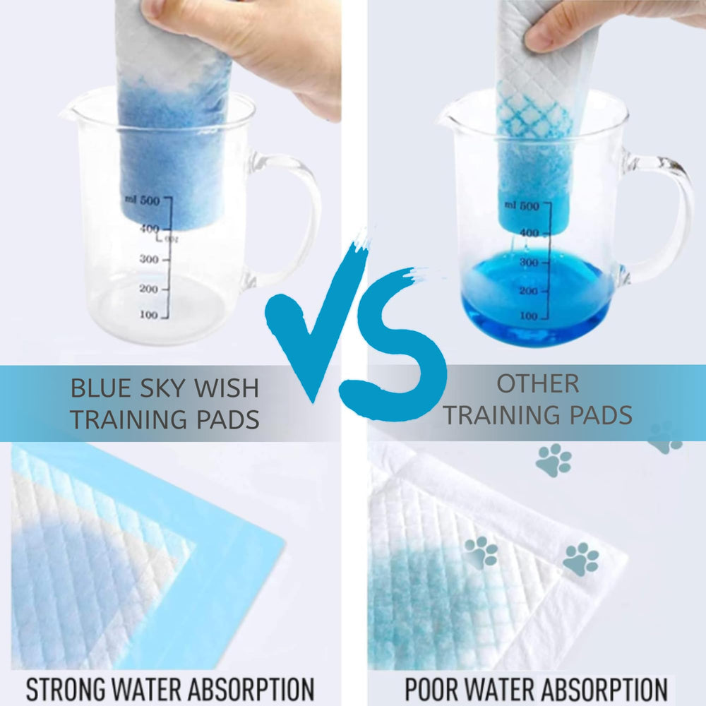 Blue Sky Wish pad dries quickly to keep floors dry.