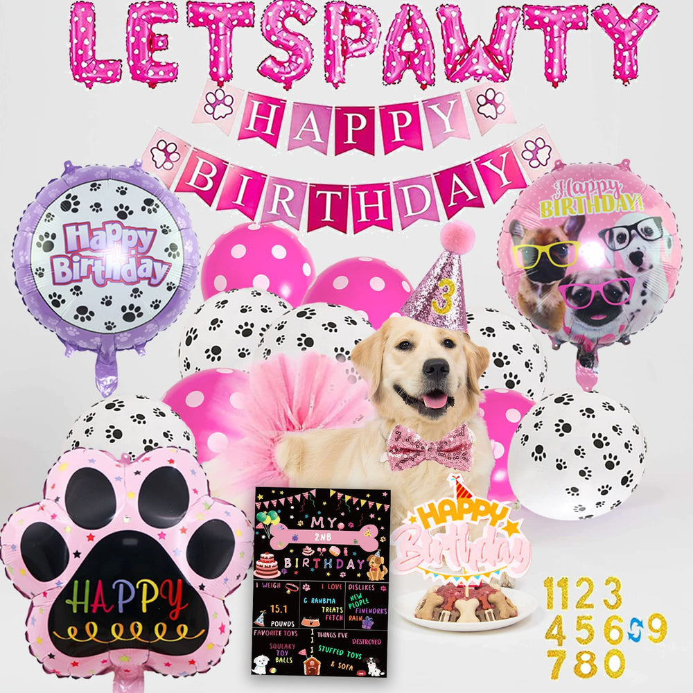 Bluegogo paw balloon ties the theme together for a fun party