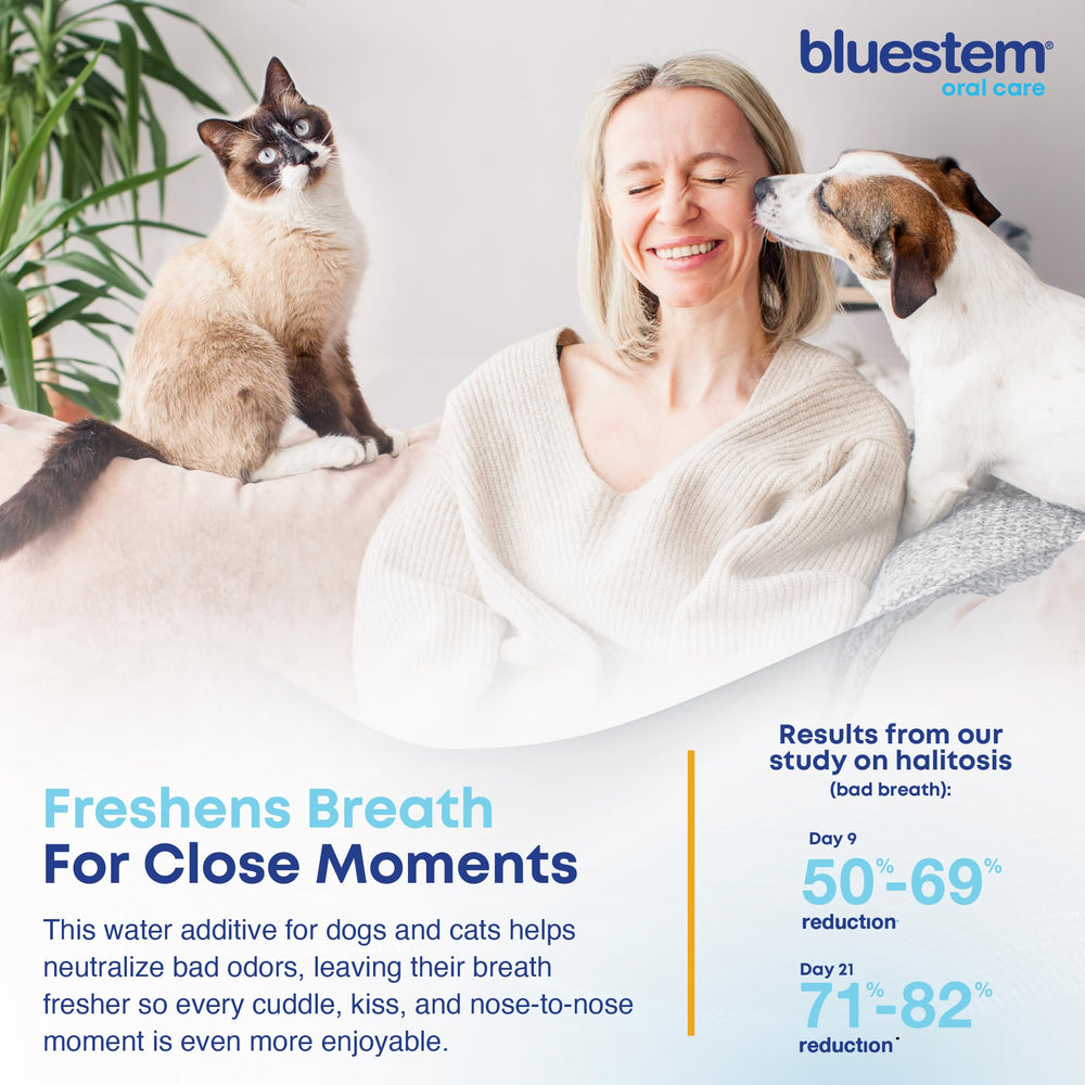 Bluestem Freshens chicken flavor may appeal to pets during dosing.