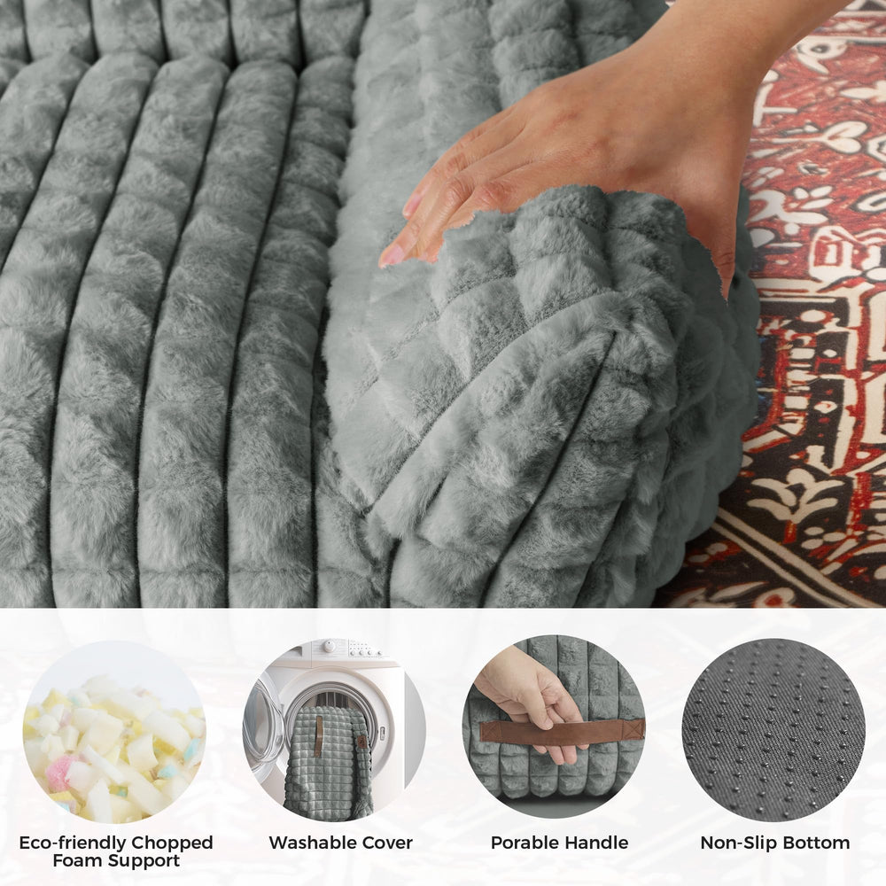 Blunique grey color complements modern home décor.