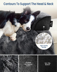 blunique memory foam padding supports joints for comfortable, long-lasting rest