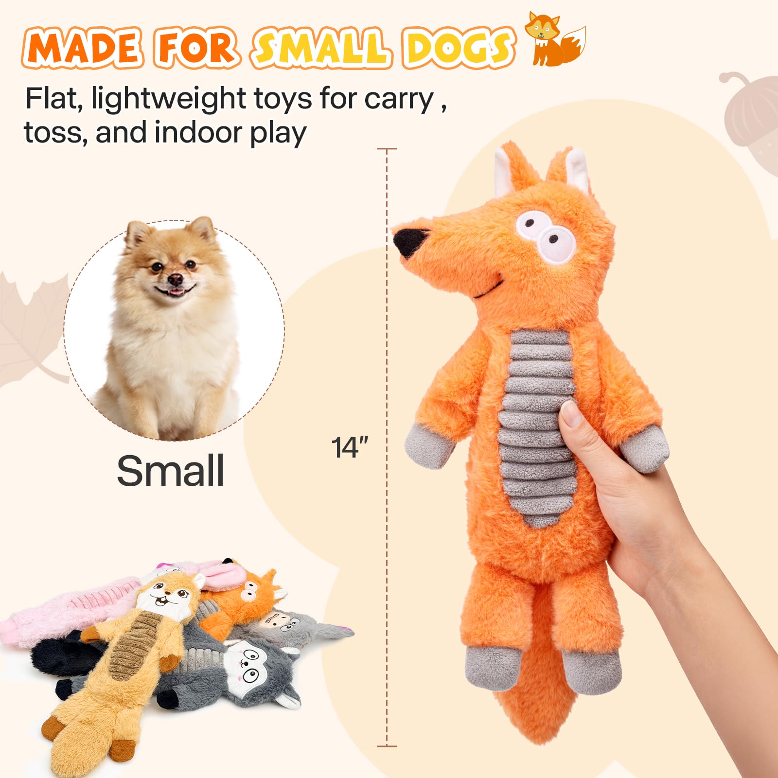 BluPup toy pack suits small dogs and gentle chewers.