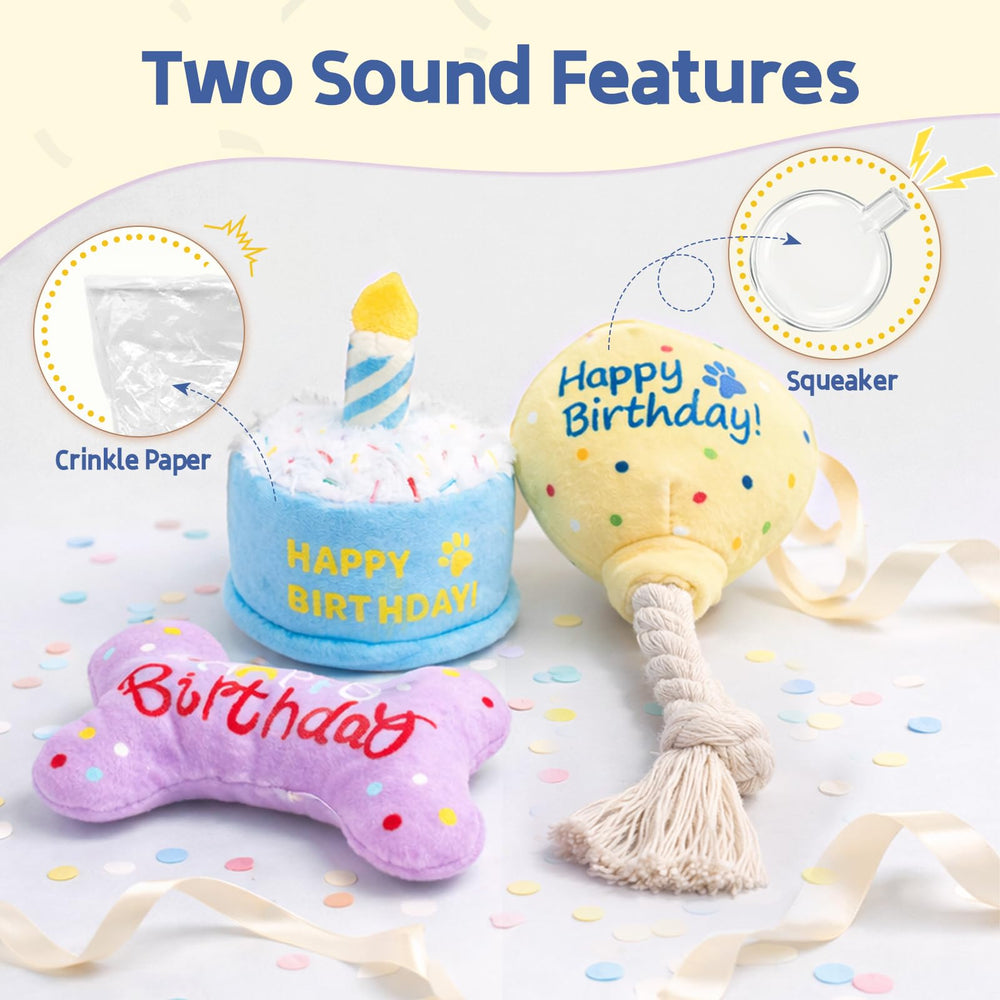 BluPup soft plush fabric toy offers cuddly comfort during celebrations