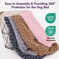 BLVOTKRO Bed Cover removable zipper design for easy changing and cleaning.
