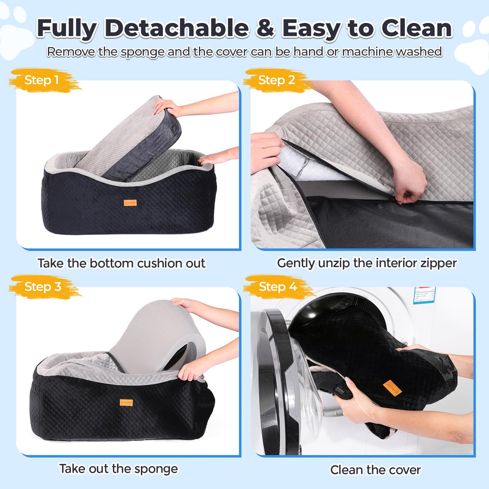 BLVRYVIO removable washable cover simplifies cleanup after adventures.