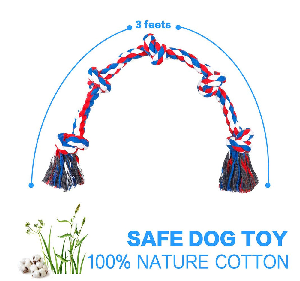 Bmag dog rope toy suitable for indoor and outdoor play with friends.