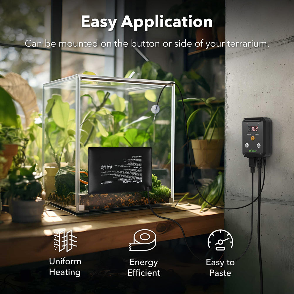 BN-LINK digital thermostat display for easy temperature control