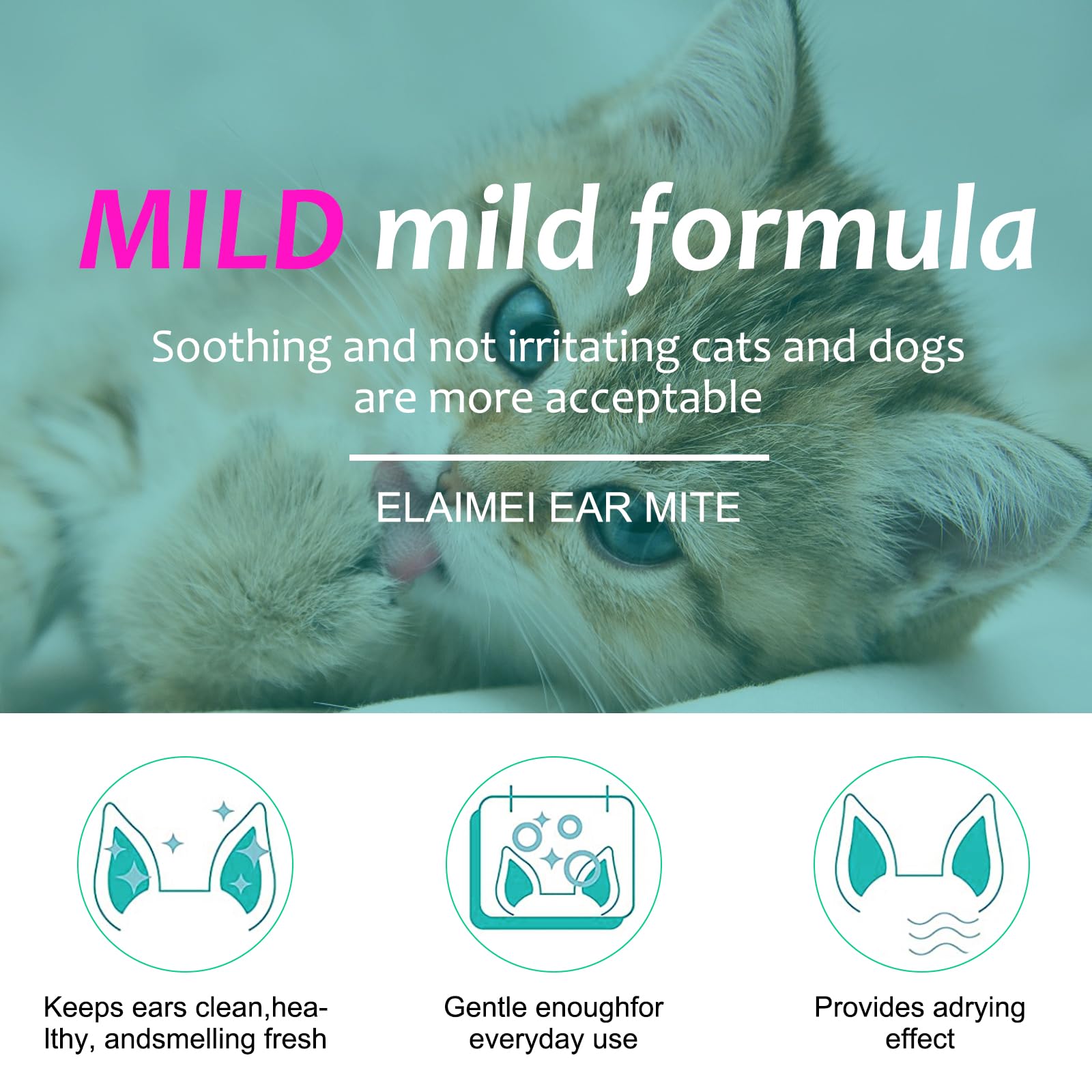 bnhulmxw pet enjoying comfortable ears after treatment
