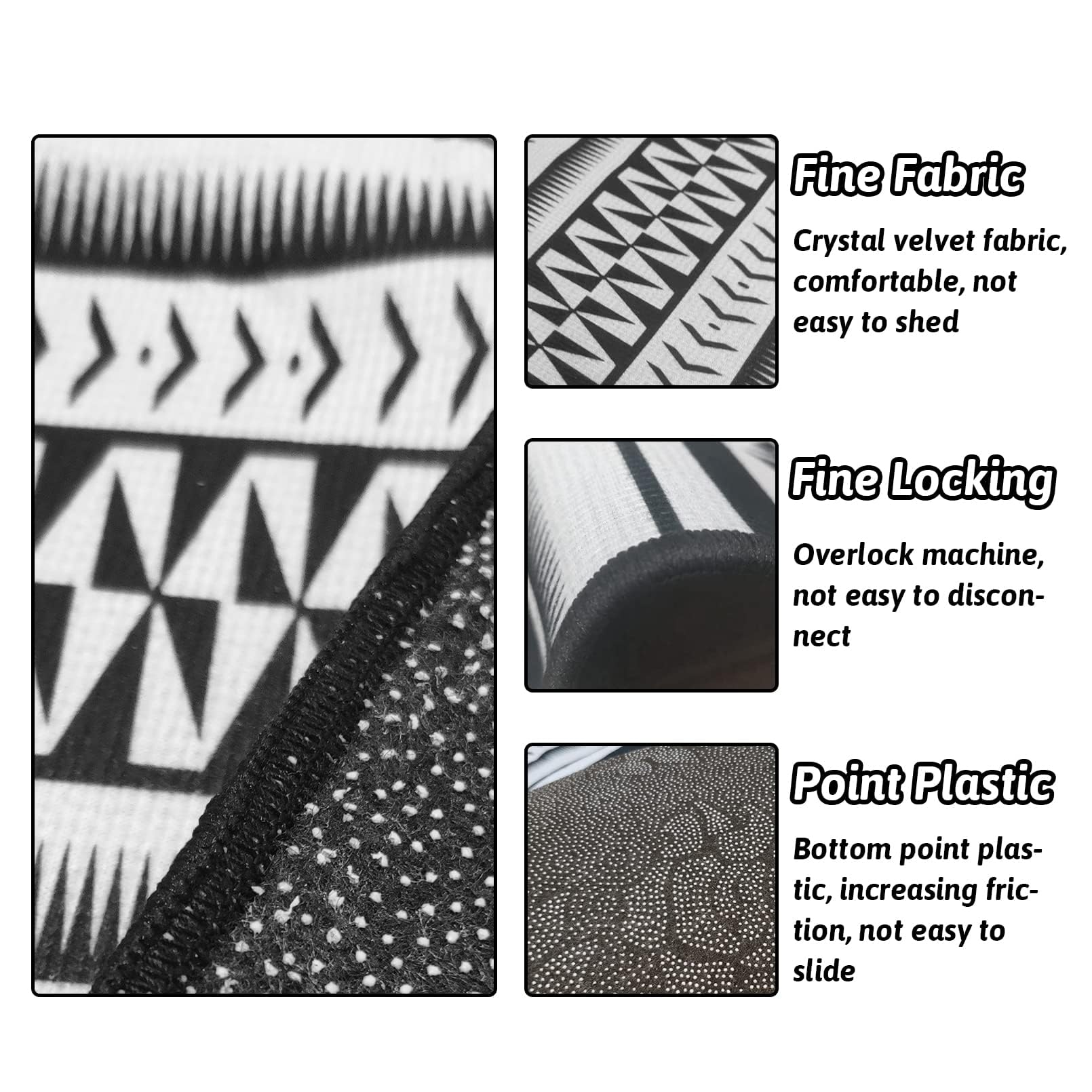 BNOSDM anti-slip bottom pad prevents sliding on floors and in cages.