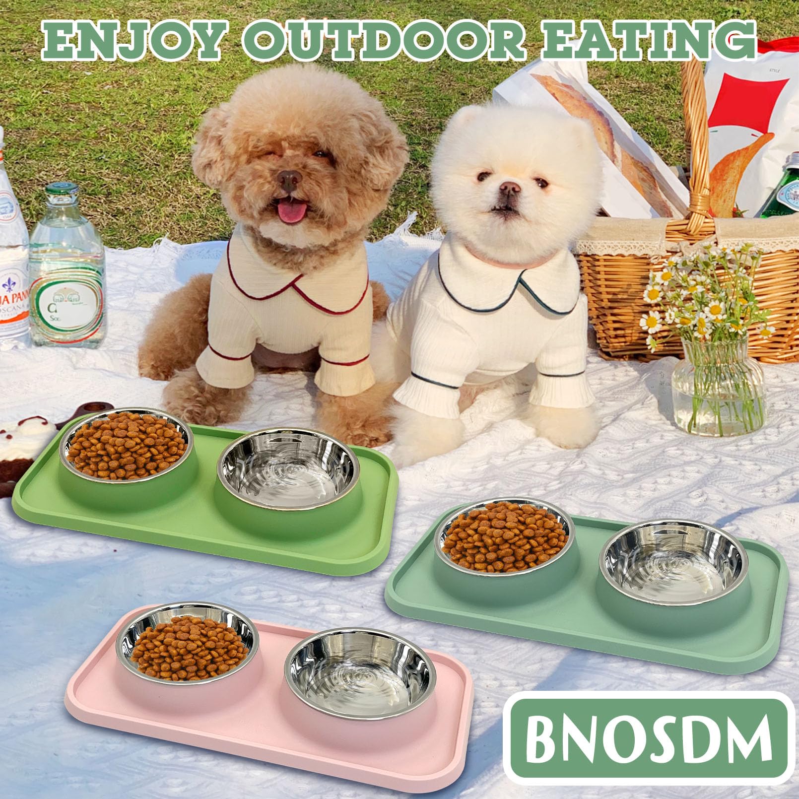 BNOSDM plastic base measures compact space on counters.