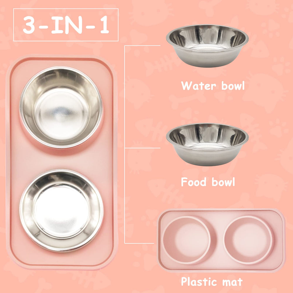 BNOSDM detachable bowls for quick hand washing or dishwasher cleaning.